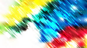 Abstract Red Yellow And Blue Diagonal Lines Background