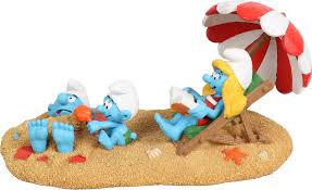 Europet Smurfs on the Beach Smurfette & Baby - Olibetta Online Shop