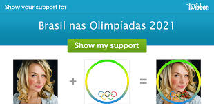 Los juegos olímpicos de tokio 2020 se celebrarán del 23 de julio de 2021 al 8 de agosto de 2021. Brasil Nas Olimpiadas 2021 Support Campaign Twibbon