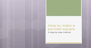 Real news, curated by real humans. How To Make A Punnett Square A Step By Step Method Ppt Powerpoint