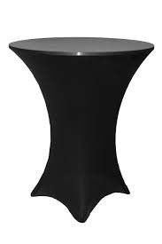Spandex Cocktail Table Cover 36 Round Black Round Cocktail Tables Fitted Table Cover Cocktail Tables