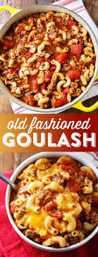Old Fashioned Goulash Recipe Johnny Marzetti Recipe Recipe Goulash Recipes Dinner Recipes Easy Family Recipes