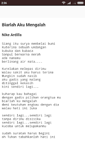 Lirik sandiwara cinta nike ardila. Lirik Lagu Nike Ardilla Aplikasi Di Google Play