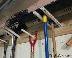 Diy Shovel Holder Garage Shovel Holder Diy Garden Tool Rack Garage Tools Tool Storage Diy