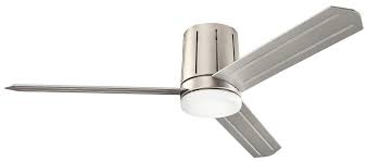 Need to conserve energy by means of fans but worried because of limited space and low ceilings? Kichler Lighting 300130ni Innes Ii 42 Modern Contemporary Flush Mount Ceiling Fan Kch 300130 Ni
