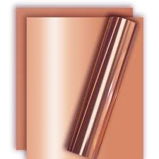 I have bits of copper/rose gold. Rose Gold Metallic Foil Htv Heat Transfer Vinyl For Tshirt And Apparel 12 X 10 Pack Of 3 Amazon In Home Kitchen