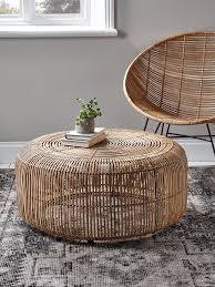 Bamboo Pendant Lightshades Luxury Home Furniture Furniture Rattan Side Table