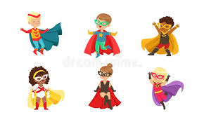 You'll find all the answers here. Kid Superheroes Collection Cute Happy Boys And Girls Wearing Superhero Costumes And Masks Vector Illustration Stock Vector Illustration Of Colorful Party 169267660