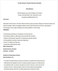 Free Teacher Resume - 40+ Free Word, PDF Documents Download | Free ...