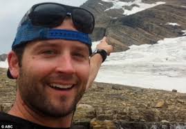 Survivor: Ted Porter, 36, survived a 40-foot fall down a glacier in Montana&#39;s Glacier National Park - article-2421826-1BDAB834000005DC-72_634x442