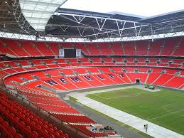 Wembley stadium (branded as wembley stadium connected by ee for sponsorship reasons) is a football stadium in wembley, london. Stadion Uembli London Wembley Stadium Stadiony Mira