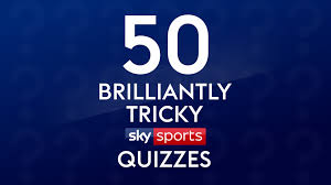 (must be a family name.) if you know the answers to these cartoon tr. Sports Quiz Sky Sports Has 50 To Try On Football Cricket F1 And More Football News Sky Sports