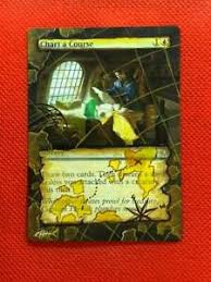 Details About Chart A Course Mtg Magic Ixalan Hand Painted Altered Full Extended Art