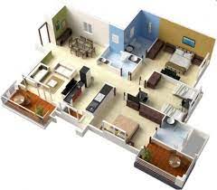Well Designed 3d House Plan Design Ideas Https Www Futuristarchitecture Com 23493 3d House Plan Html House Layout Plans House Layouts House Floor Plans