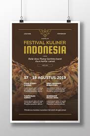 Dan informasi untuk masakan terbaru. Festival Kuliner Indonesia Luxury Poster Ai Free Download Pikbest