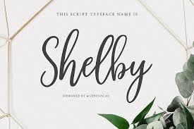 Print your own modern calligraphy practice sheets. Shelby Script 89124 Script Font Bundles Lettering Fonts Wedding Invitation Fonts Hand Fonts