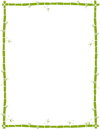 Bamboo Border Clip Art Page Border And Vector Graphics Clip Art Borders Page Border Page Border Design