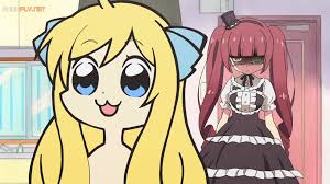 Jashin Chan Dropkick Jashin Y Hanazono Yurine Anime Desenhos