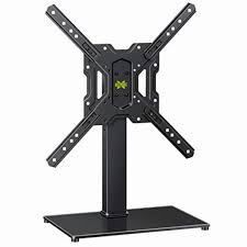 Add to compare compare now. Usx Mount Universal Swivel Tv Stand For 26 55 Inch Lcd Led Flat Screen Tvs Vesa 400x400mm Height Adjustable Tabletop Tv Base Stand Mount With Tempered Glass Base Cable Management