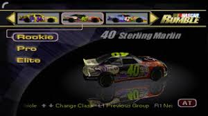 Players race through 18 different courses set in six different areas collecting powerups to aid them. Nascar Rumble Ps1 Epsxe Game Balapan Seru Ukuran Kecil Zona 360net