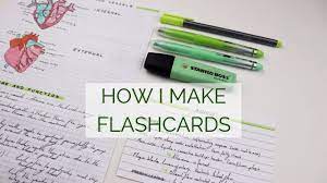 The most effective flashcards include one question followed by one answer (or one term followed by one definition). How I Make Flashcards Youtube