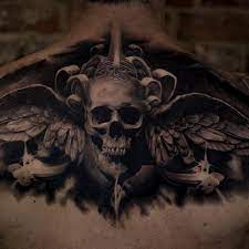 Discover Skull Art Tattoo Realistic Skull Tattoo Design Realistic Eagle Tattoo