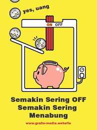 12 Contoh Poster Tentang Hemat Energi Listrik Serta Slogan Grafis Media
