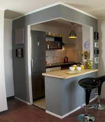 35 Outstanding Small Kitchen Studio Designs For Comfort Home Diy Ideas Kitchen Remodel Small Kitchen Design Small Home Decor Kitchen