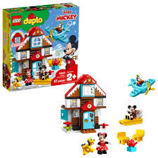 Musical toys, kids tablets, science & discovery toys Lego Duplo Disney Mickey S Vacation House 10889 Toy House Building Set For Toddlers With Minnie Mouse Goofy Pluto And Mickey Mouse Figures 57 Pieces Buy Online In India At Desertcart In Productid 146453332