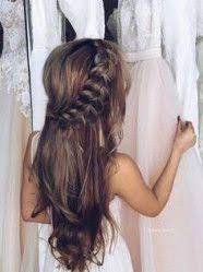 51 Ideas For Wedding Hairstyles With Braids To The Side Half Up Half Down Flower Girl Hairstyles Front Hair Styles Braided Hairstyles For Wedding