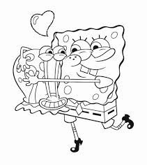 Spongebob And Gary Coloring Pages Spongebob Coloring Cartoon Coloring Pages Valentine Coloring Pages