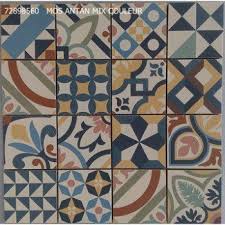 Vous garantir le bon achat, on y travaille tous les jours. Mosaique Sol Et Mur Antan Mix Couleur Leroy Merlin Sol Et Mur Carreau De Ciment Mosaique