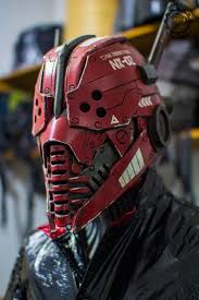 An Assortment Of Cyberpunk Helmets Cyberpunk Helmet Mask