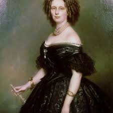Who is wearing the star of garter in 1846? Franz Xaver Winterhalter Portrait Von Queen Victoria Wandbild Kaufen