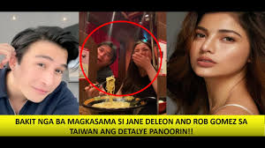 JANE DELEON at CONTROVRCIAL ACTOR ROB GOMEZ MAY SOMETHING NGA BA? BAKIT  SILA MAGKASAMA? ALAMIN!!
