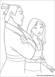 Some of the coloring pages shown here are fa mulan in her classic chinese dress coloring fa mulan in coloring disney drawings. Mulan Coloring Picture