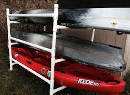 1,705 double kayak rack products are offered for sale by suppliers on alibaba.com, of which car roof racks accounts for 2%, storage holders & racks accounts for 1%, and display racks accounts for 1. Build A Simple Kayak Rack From Pvc Wilderness Systems Kayaks Usa Canada