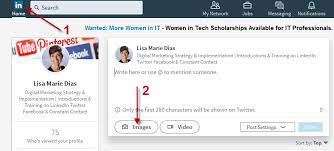 How To Add A Photo And A Link On Linkedin Lisamarie Dias Designs