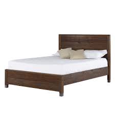 Wood species solid and veneered real american walnut. Platform Bed In Shabby Walnut Finish