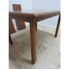 Check spelling or type a new query. Brandt Ranch Oak Rustic Lodge Dining Room Work Table Chairish