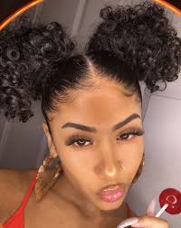 Wearing your hair curly is not a singular style. Pinterest Yunggbaddie Baddie Hairstyles Curly Hair Styles Natural Hair Styles Easy