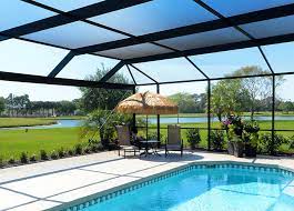 What is a pool enclosure kit? Screening For Outdoor Patio Pool Enclosures Phifer