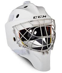 Plante's mask was a piece of fiberglass that was contoured to his face. Ccm Axis A1 9 Goalie Mask Senior White Goalie Masks
