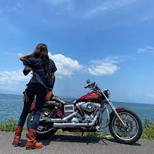 たん naomi はinstagramを利用しています 今日もいいお天気やったぁ まだまだ夏終わらんといて 気持ちよかった真夏の過去pic harleydavidson ハーレーダビッドソン ハーレー女子 バイク女 バイカーの女の子 ハーレーダビッドソン
