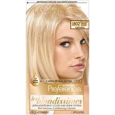 Blonde hair is one of those things that goes through several iterations too, depending on what's in vogue at the moment: L Oreal Paris Superior Preference Les Blondissimes Ultra Lightening Color And Shine System 6 5 Fl Oz Lb02 Extra Light Natural Blonde 1 Kit Target