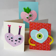 Some are crafted from construction paper and doilies. Make Your Own Valentine S Day Cards