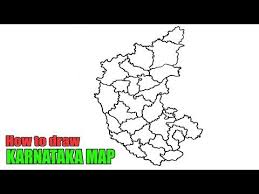 Dogs are considered the most loyal animal ever in the world. How To Draw Karnataka Map Line Art Design Map Outline Online Art Tutorials