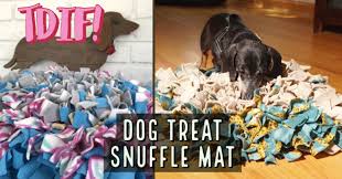 Place a few treats in a large box, a few treats in a medium box and a … Diy Dog Treat Snuffle Mat We Heart Hounds