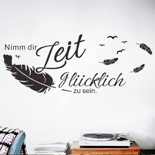 It makes so beautiful color combination inspired from this image. Wandtattoo Spruche Und Zitate Nimm Dir Zeit Kaufland De