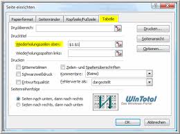 Ich habe eine kalkulationstabelle, da habe eine zusätzliche tabelle angehängt. Uberschriften Beim Scrollen Und Drucken Immer Am Seitenanfang Tipps Tricks
